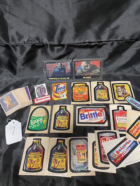 VINTAGE TOPPS WACKY PACKAGES LOT AND OUTER LIMITS NON SPORTS (1 of 1)