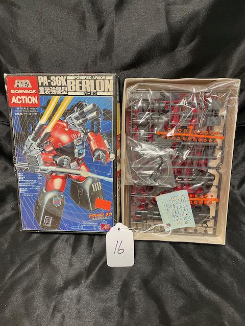 80'S NEW OLD STOCK ROBOT MACROSS PA-36K: SEALED CONTENTS