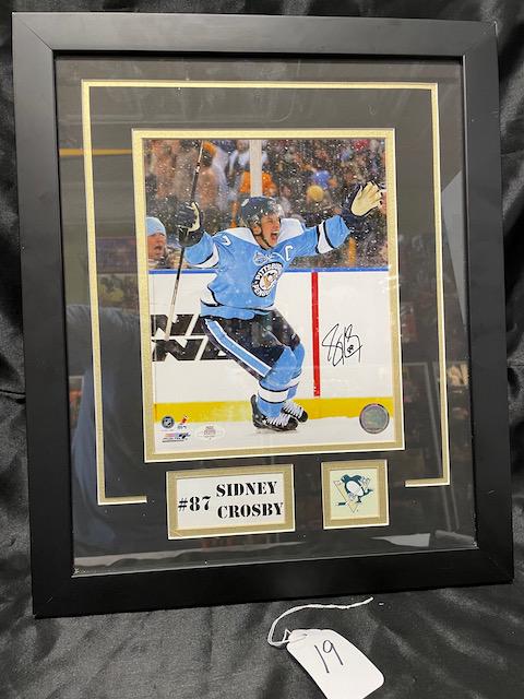 SIGNED SIDNEY CROSBY FROM PENGUINS TICKET HOLDER LUNCHEON (1 of 3)
