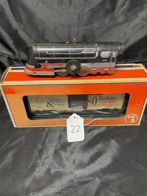 2 PC LIONEL AND HAFNER TRAIN LOT (1 of 1)