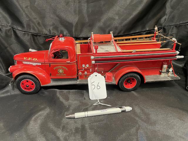 DIECAST PROMOTIONS 1941 GMC PUMPER FIRE TRUCK 1/16: EXCELLENT SHAPE