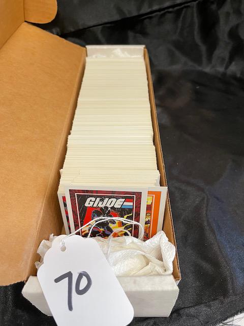 LARGE LOT OF GIJOE TRADING CARDS (1 of 2)