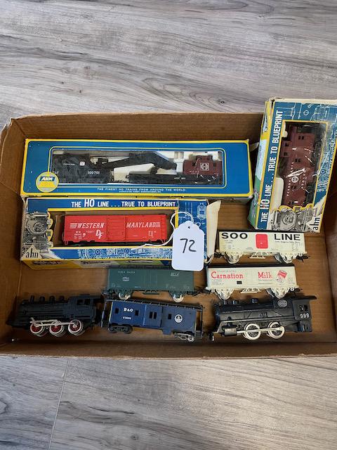 VARIOUS HO ENGINE TRAINS AND ENGINES (1 of 1)