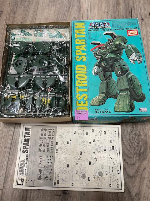 DESTRO SPARTAN SEALED MODEL KIT, 1980'S ROBOTECH (1 of 1)