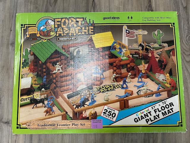 FORT APACHE PLAYSET IN BOX (1 of 2)