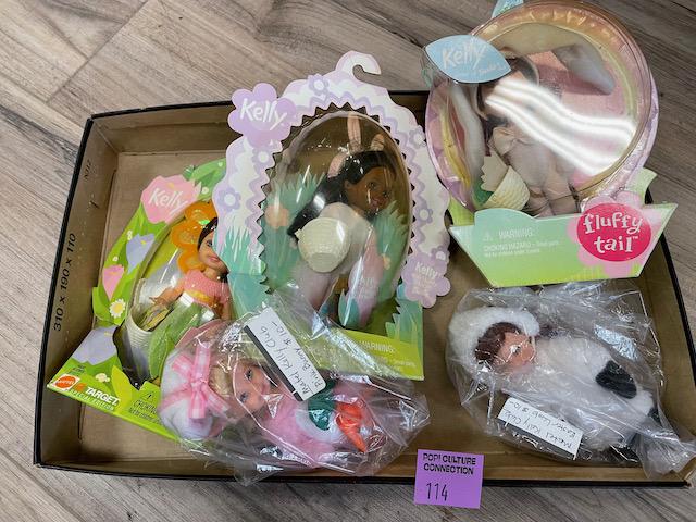 ASST BARBIE LOT WITH SOME FROM THE BARBIE CLUB: Comes as seen in pictures