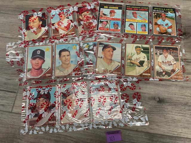 1962 TOPPS BASEBALL RACK PACK CHRISTMAS ASST AND MORE UNOPENED (1 of 1)