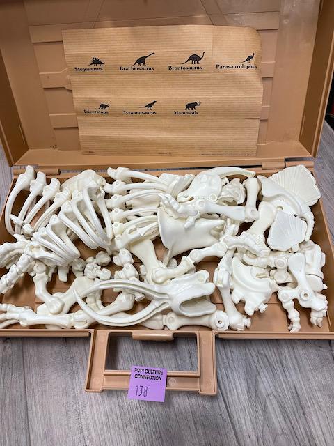 VINTAGE FISHER PRICE DINOSAUR SKELETON SET (1 of 1)