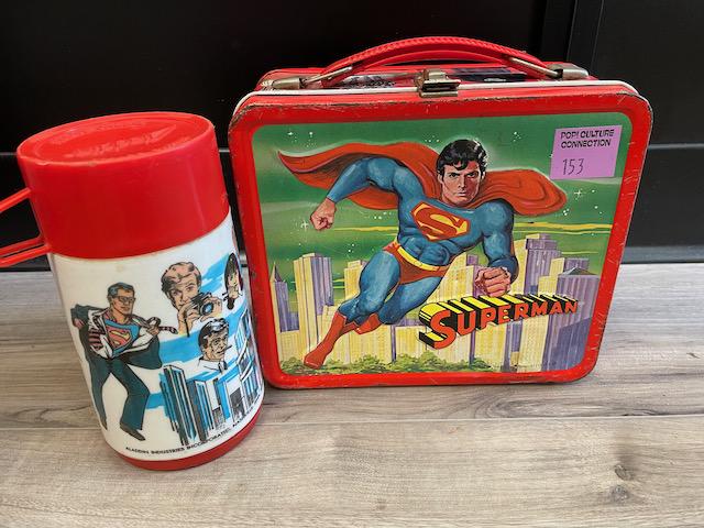 SUPERMAN LUNCHBOX AND THERMOS (1 of 1)