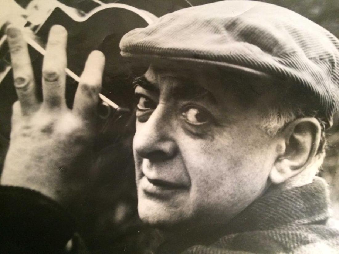 BRASSAÏ (1899-1994) Autoportrait Tirage: BRASSAÏ (1899-1994)AutoportraitTirage argentique17,5 x 23 cm