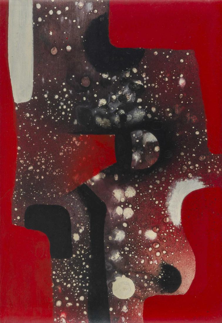 ALVARO MONNINI, Osservazione: ALVARO MONNINI(1922 - 1987)OsservazioneOil on canvas50 x 35 cmSigned and dated lower rightSigned, dated and titled on the reversePROVENANCE:Private Collection, Milan Notes:Signed and dated lower right