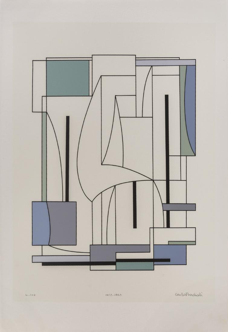 CARLA BADIALI, 10 opere grafiche dal 1933 al 1981: CARLA BADIALI(1907 - 1992)10 opere grafiche dal 1933 al 19811983Portfolio containing 10 silkscreens with a text by Alberto Veca, ed. 4 /100, Edizioni Centro RS, ComoDimensions of the silkscreens: 47.9