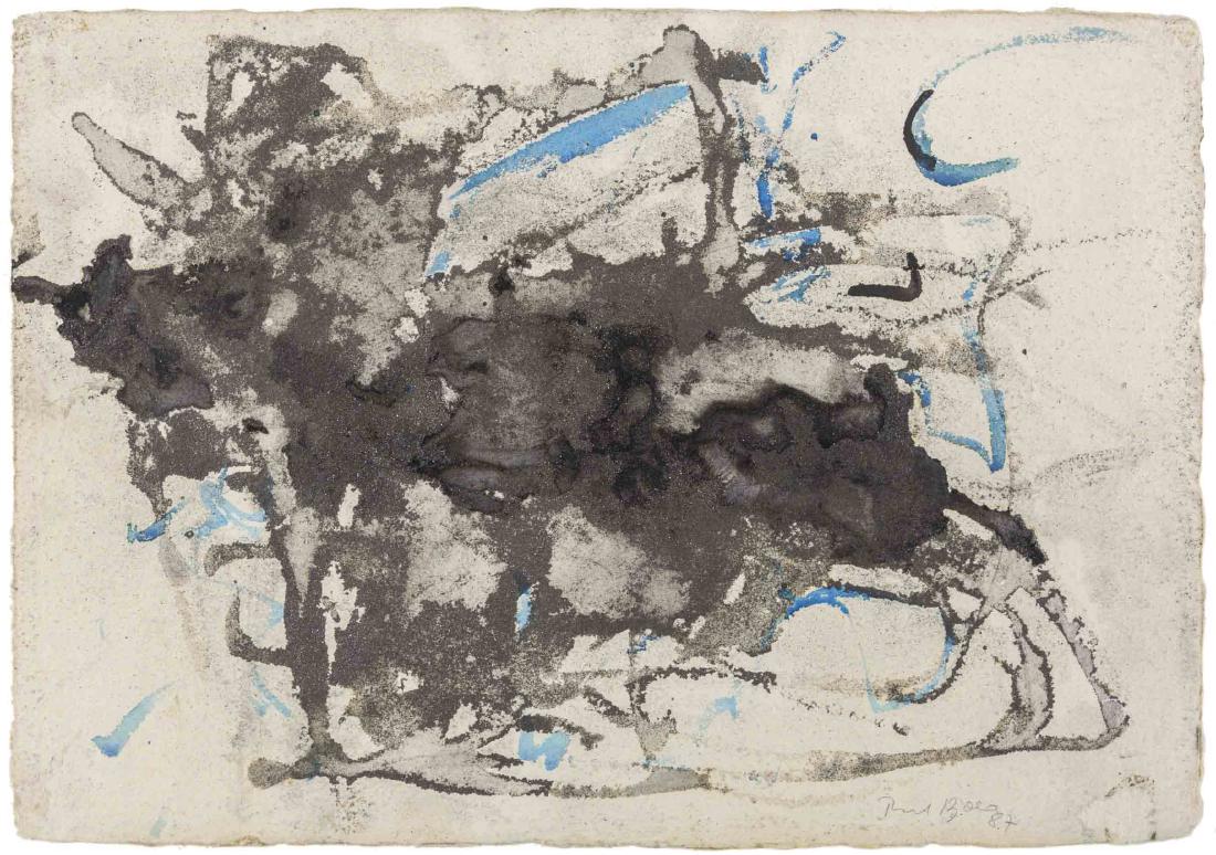 RENATA BOERO, Mixed lot: RENATA BOERO (1936) Mixed lot This lot is comprised of two works: Untitled 1987 Mixed media on cardboard 31 x 44.6 cm Signed and dated lower right Untitled 1987 Mixed media on cardboard 31 x 44.6 cm