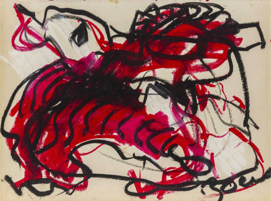RENATA BOERO, Mixed lot: RENATA BOERO (1936) Mixed lot This lot is comprised of two works: Untitled Oil pastels on paper 23.5 x 30.5 cm Signed lower right Untitled 1986 Oil pastels on paper 19.5 x 24.5 cm Signed and dated low