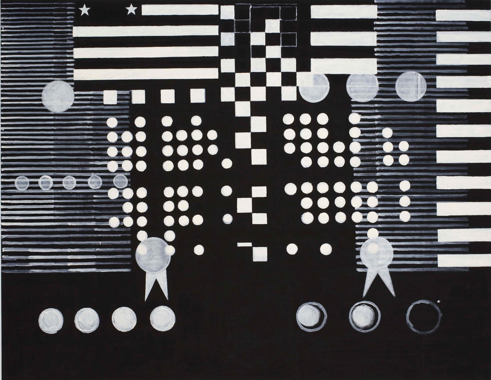 MARCO NERI, Cityscape: MARCO NERI (1968) Cityscape 2005 Tempera on canvas 140 x 180 cm Work accompanied by a certificate of authenticity on photograph issued by Galleria Fabjbasaglia, Rimini and signed by the artist PROVENA