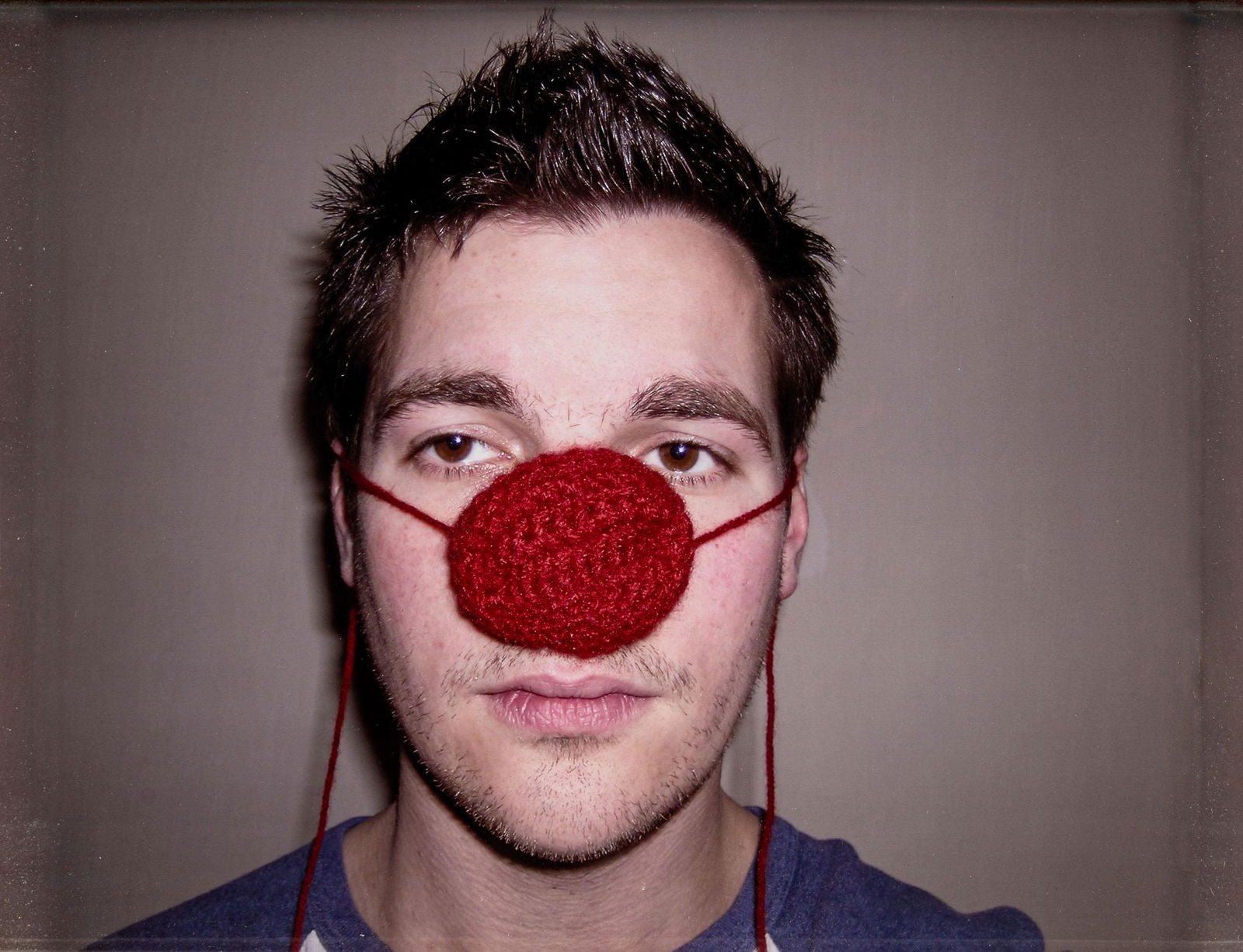 MICHAEL SAILSTORFER, Nasenwarmer: MICHAEL SAILSTORFER (1979) Nasenwarmer 2004 Coloured photographic print, ed. 4/10 30 x 40 cm Signed on the reverse Work accompained by a certificate of authenticity issued by Galleria Zero, Milan and