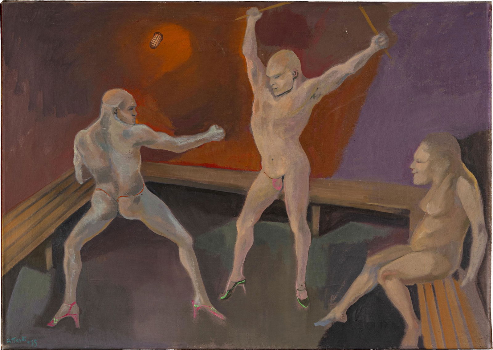 UGO ATTARDI, Schermaglie nel bagno turco (1 of 4)