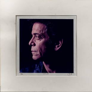 TIMOTHY GREENFIELD SANDERS, Lou 3/9: TIMOTHY GREENFIELD SANDERS (1952) Lou 3/9 C-print, ed. 9/69 39,8 x 30 cm Initialled lower right, titled lower center and numbered lower left PROVENANCE: Private collection, Pavia