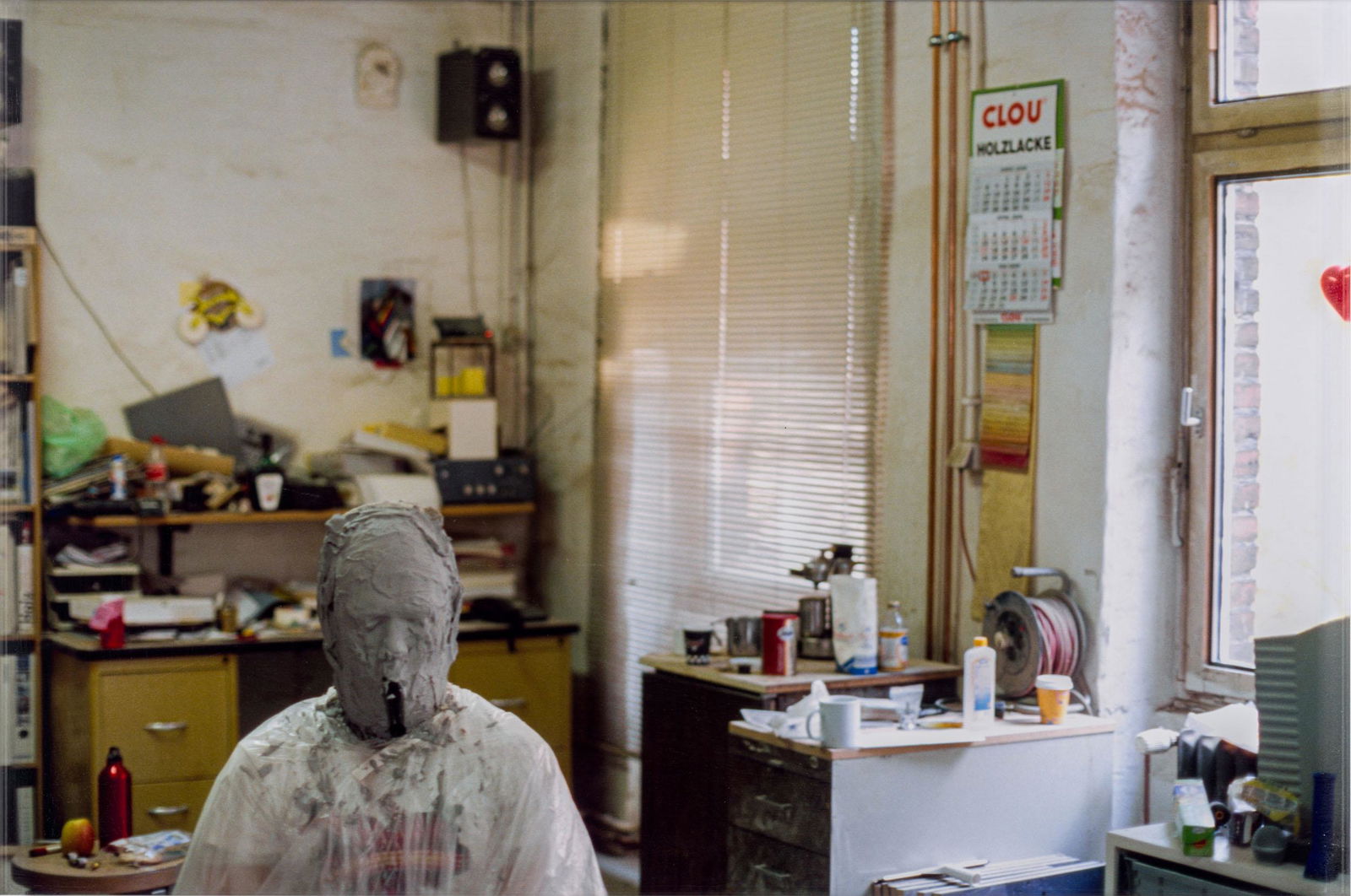 MICHAEL SAILSTORFER, Production e-moll (n.1 portrait): MICHAEL SAILSTORFER (1979) Production e-moll (n.1 portrait) 2006 Cibachrome on forex, ed. 2/9 74 x 49 cm Work accompanied by a certificate of authenticity issued by Galleria Zero..., Milan and signed