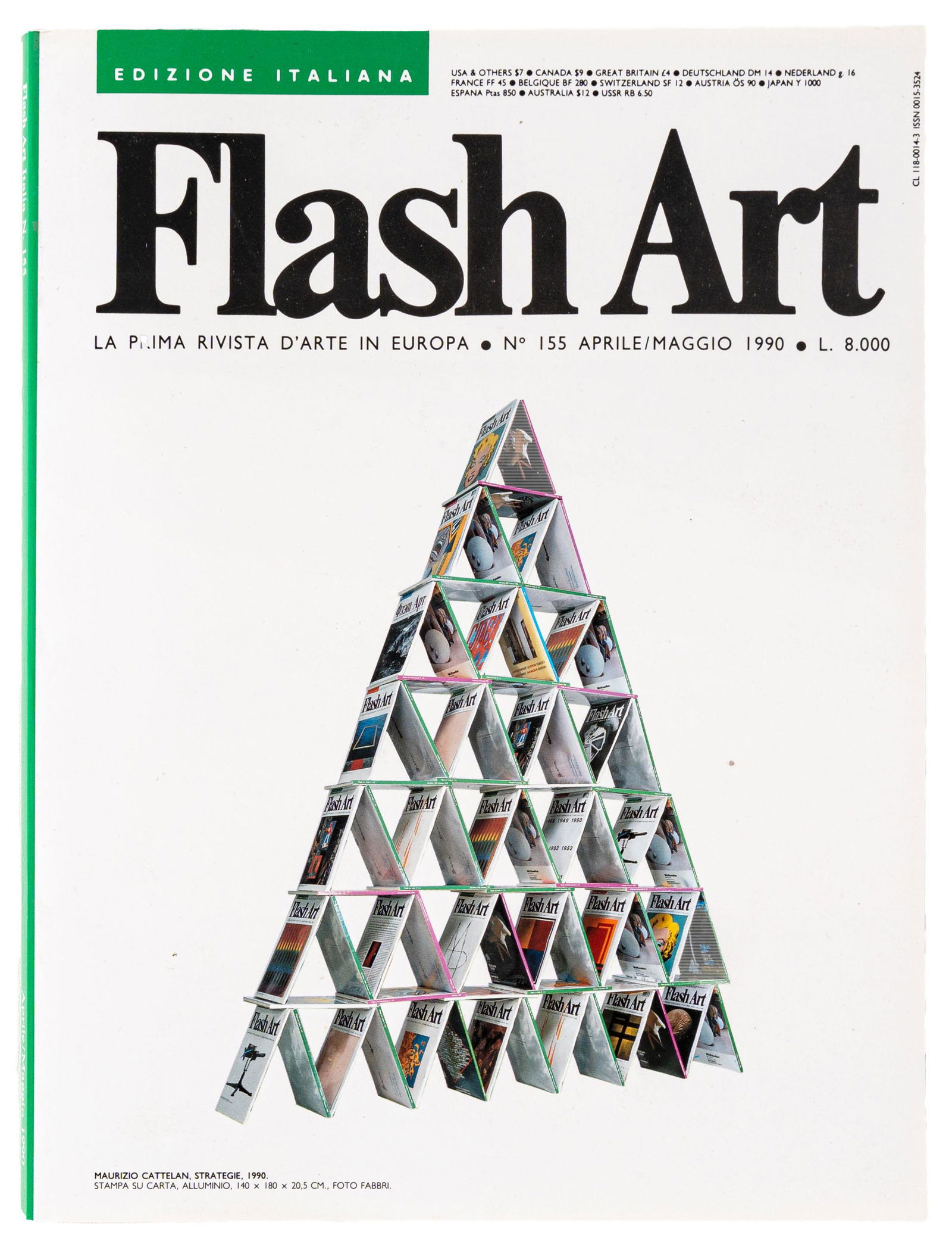 MAURIZIO CATTELAN, Stretegie: MAURIZIO CATTELAN(1960)Stretegie1990Printing press, ed. 58/9027 x 20,5 cmSigned and numbered on the inside coverPROVENANCE:Private collection, Milan