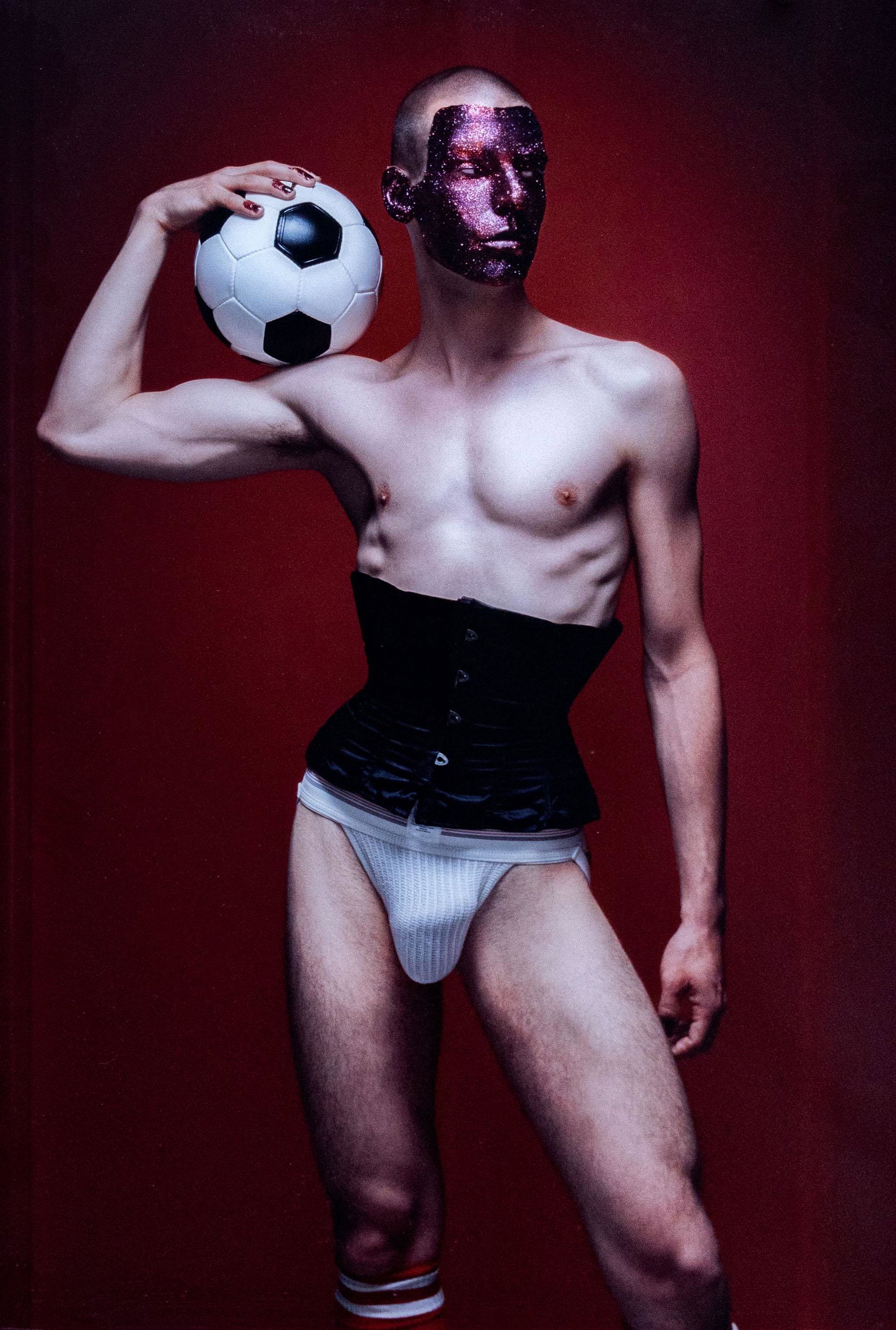 ERWIN OLAF, Rouge Player III: ERWIN OLAF(1959)Rouge Player III2005Lambda print, ed. 3/3117 x 80 cmSigned, dated, titled and numbered on the reversePROVENANCE:Galleria BnD, Milan (label on the reverse)Private collection, Milan