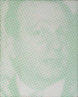 WAYNE GONZALES, Pale Jack Ruby: WAYNE GONZALES(1957)Pale Jack Ruby2002Acrylic on canvas50,5 x 40,5 cmSigned and dated on the reversePROVENANCE:Paula Cooper Gallery, New York (label on the reverse)Private collection, Milan