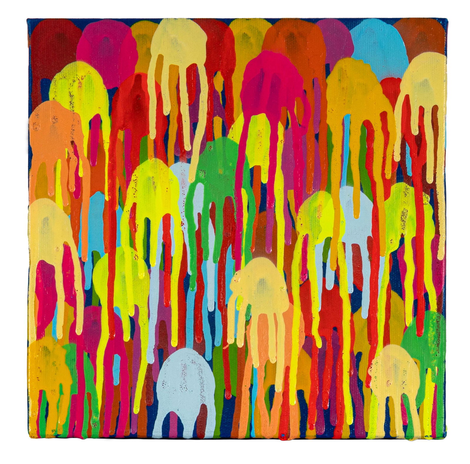 OMAR HASSAN, London...: OMAR HASSAN(1987)London...2013Acrylic on canvas24 x 24 cmSigned, dated and titled on the reverse