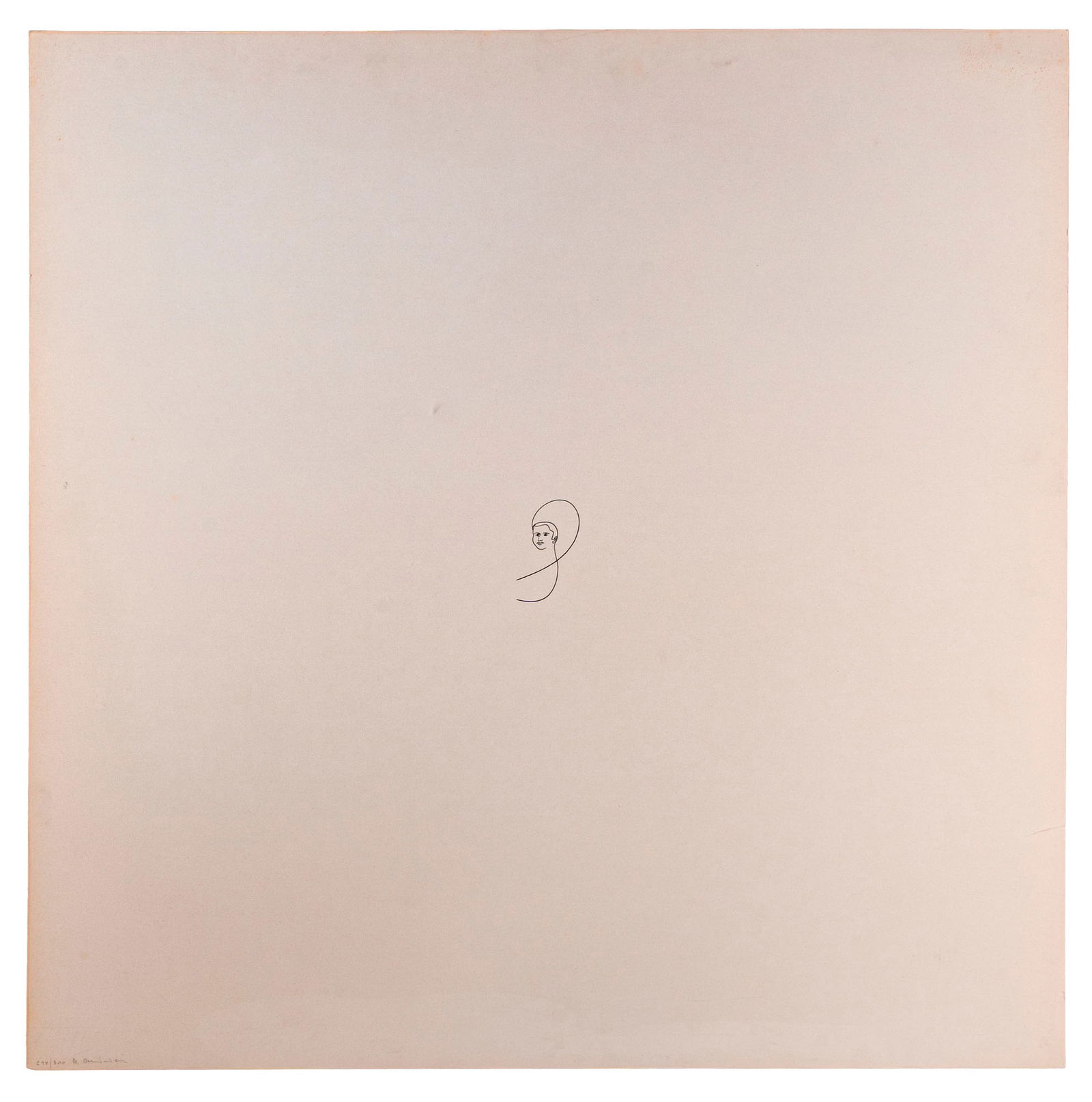 GINO DE DOMINICIS, Untitled: GINO DE DOMINICIS (1947 - 1998) Untitled 1972 Silkscreen, ed. 298/300 69,8 x 69,8 cm Signed and numbered in pencil lower left PROVENANCE: Private collection, Modena