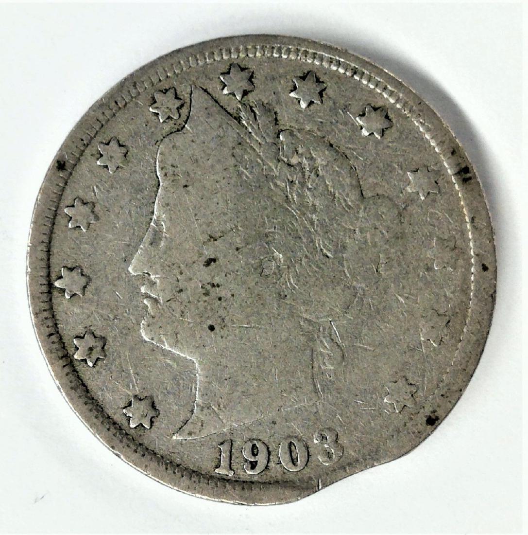 SUPER RARE! MINT ERROR!! 1903 Liberty Nickel (1 of 2)