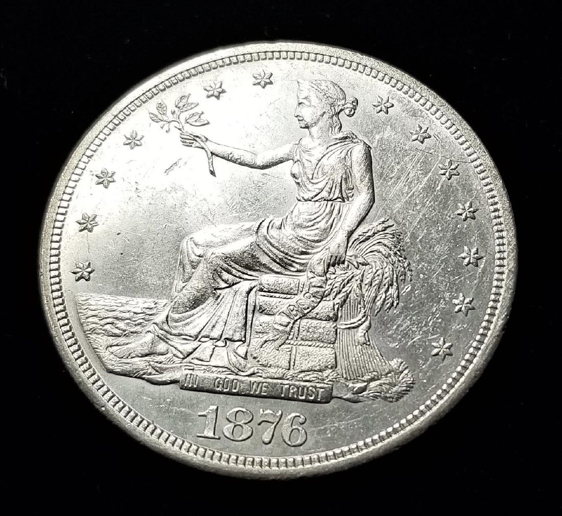 1876-S Trade $1 MS64+ (1 of 2)