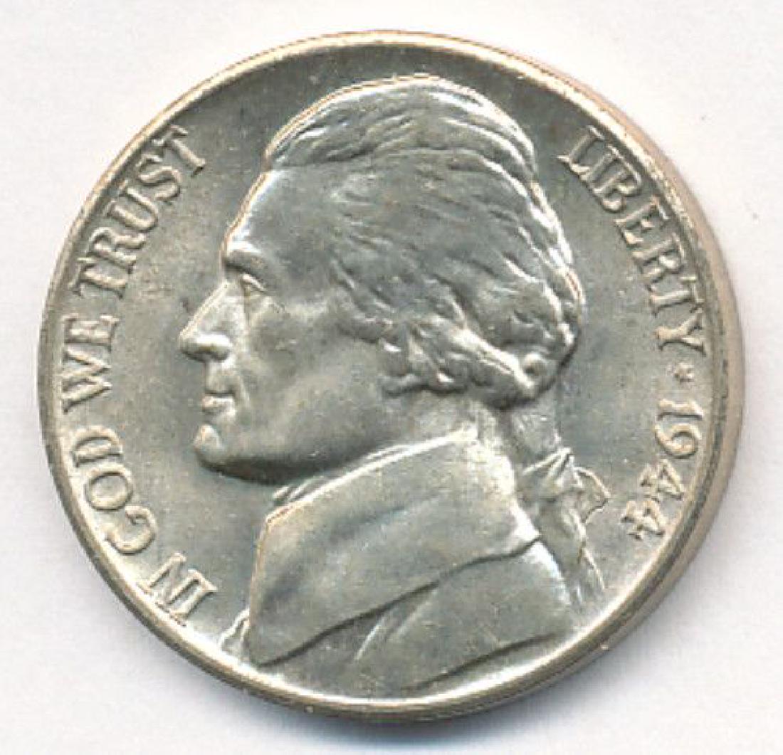 1944-D War Nickel MS64 Quality (1 of 2)