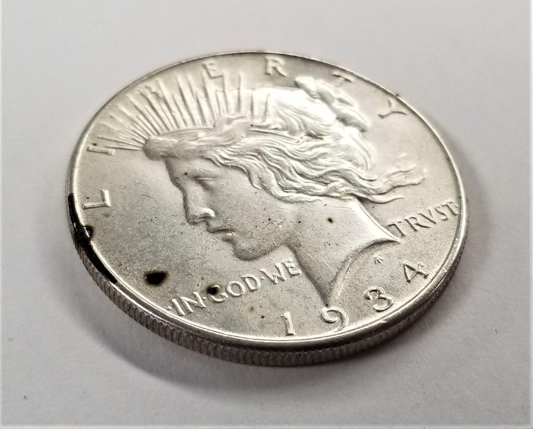 1934-P Silver Peace Dollar (1 of 2)