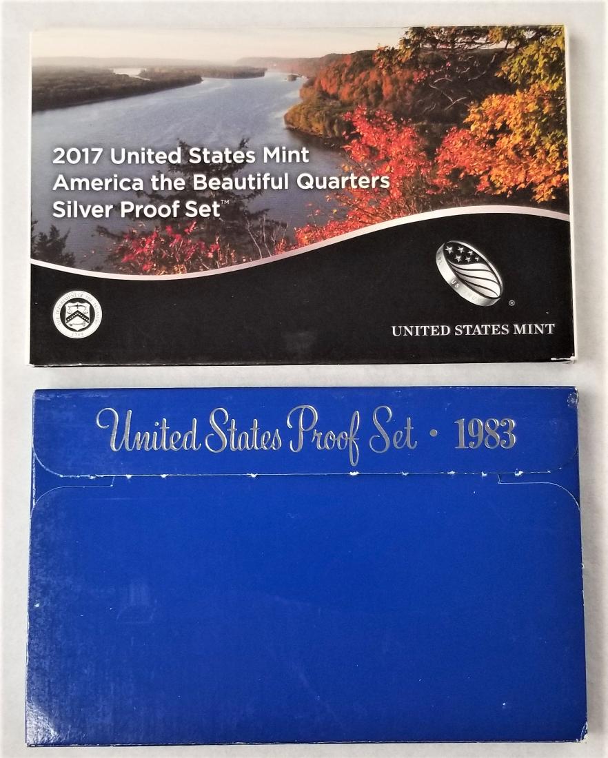 1983 United States Proof Set and a 2017 United States (1 of 6)