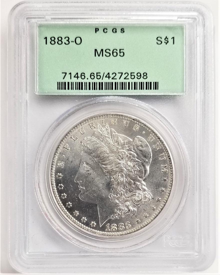 1883-O S$1 MS65 PCGS MORGAN SILVER DOLLAR OGH (1 of 2)