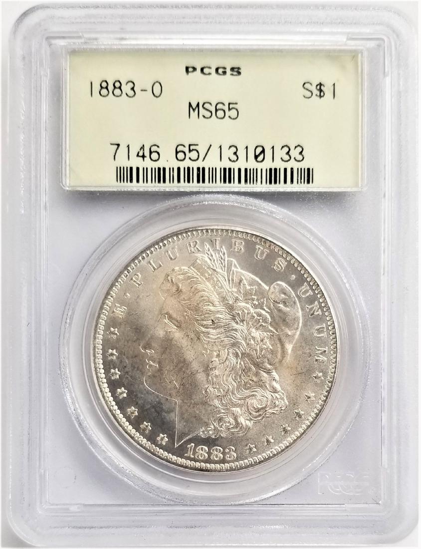 1883-O S$1 MS65 PCGS MORGAN SILVER DOLLAR OGH (1 of 2)