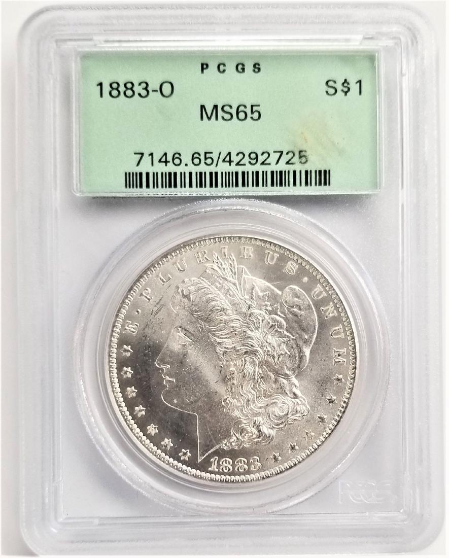 1883-O S$1 MS65 PCGS MORGAN SILVER DOLLAR OGH (1 of 2)