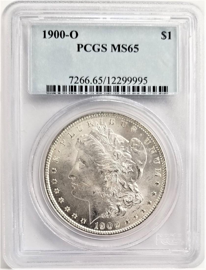 1900-O $1 PCGS MS65 MORGAN SILVER DOLLAR (1 of 2)