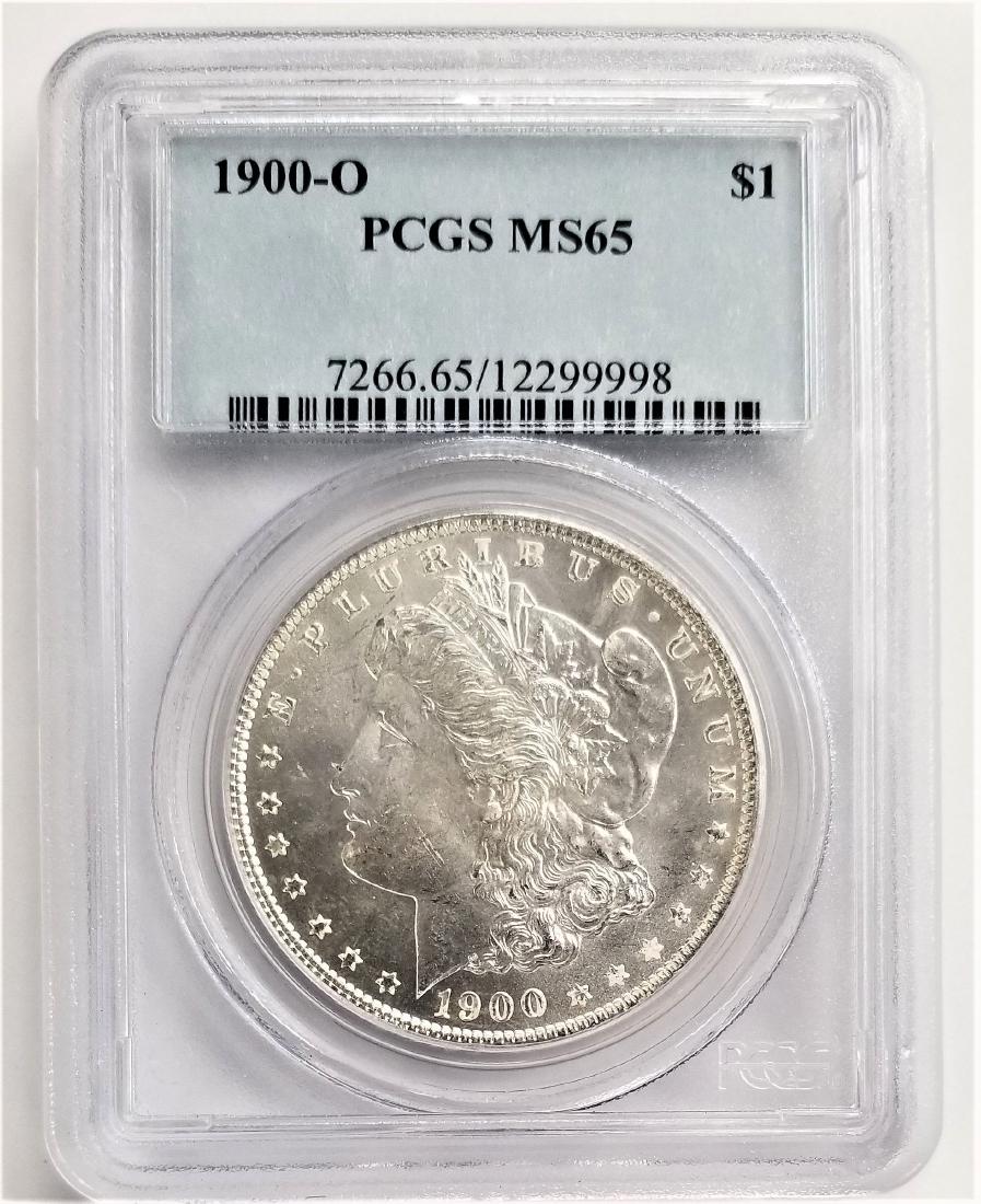 1900-O $1 PCGS MS65 MORGAN SILVER DOLLAR (1 of 2)