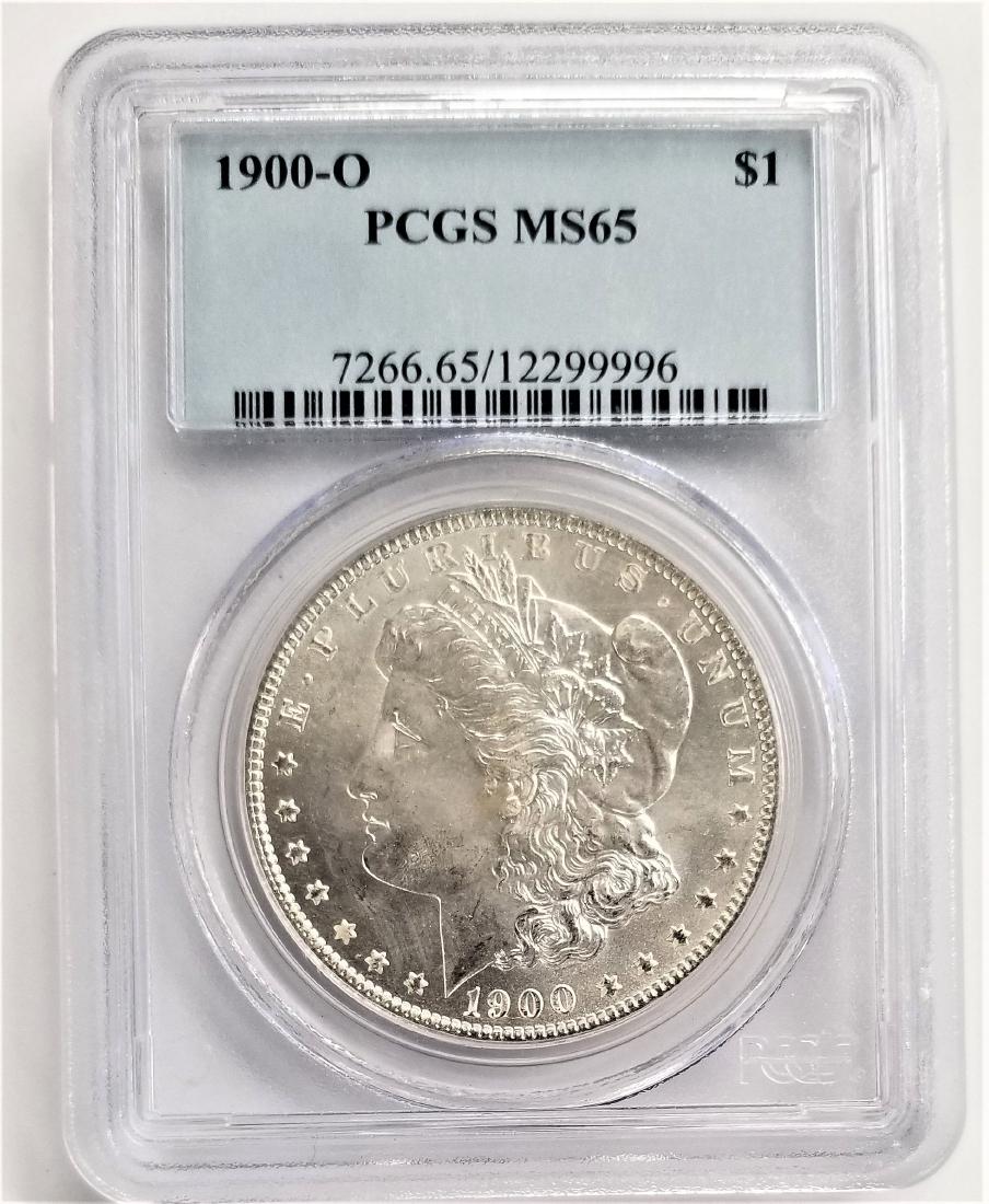 1900-O $1 PCGS MS65 MORGAN SILVER DOLLAR (1 of 2)