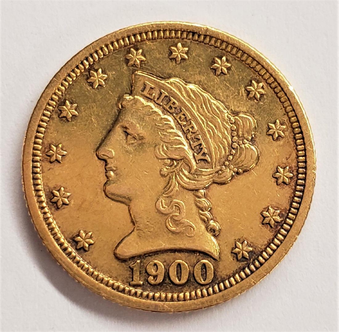 1900 Proof $2.5 Gold Coin (1 of 2)