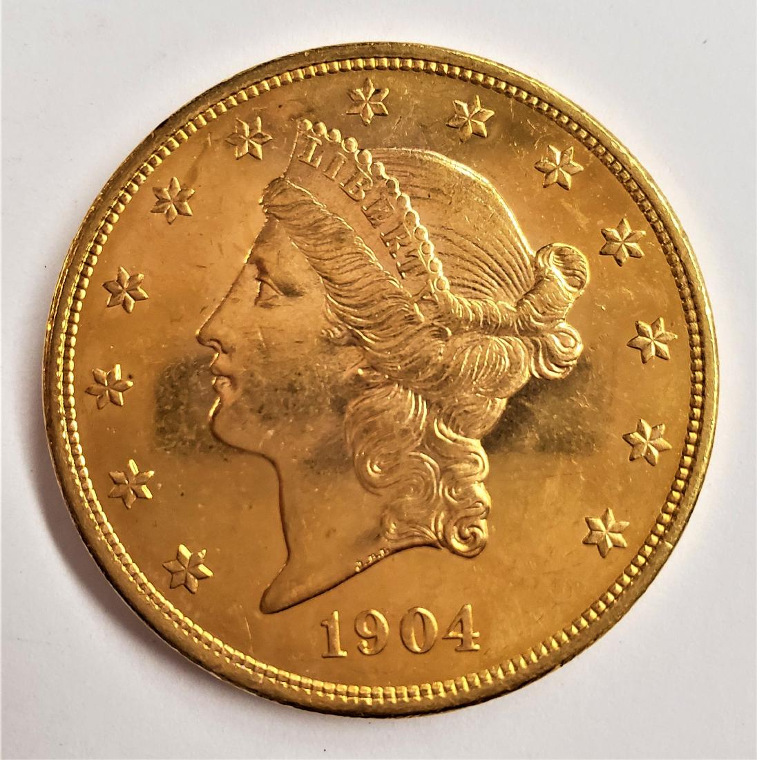 1904 Proof Like $20 Libery Gold (1 of 2)