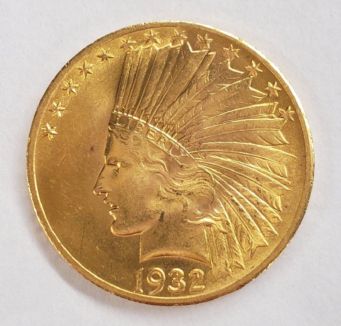 1932 $10 INDIAN GOLD MS64 (1 of 2)