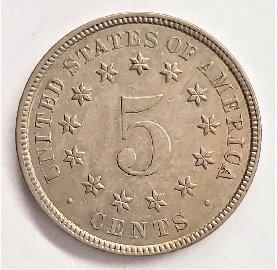 1883 SHIELD 5c MS63 (1 of 2)