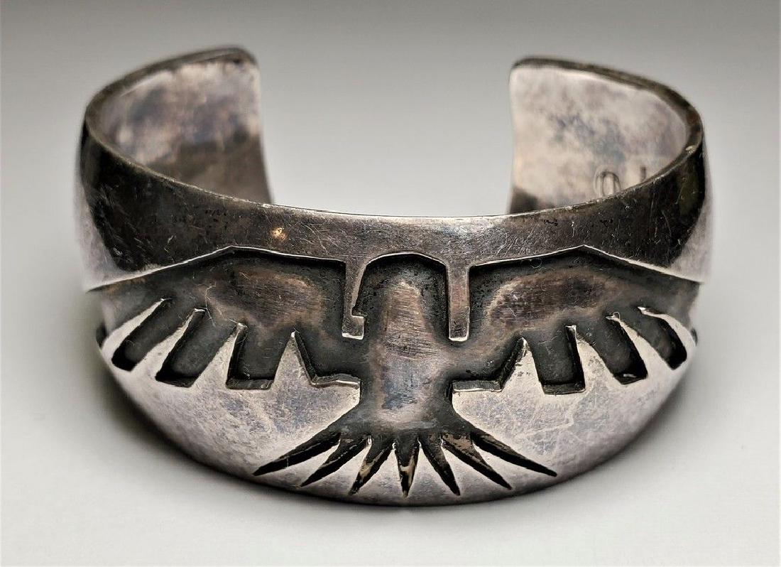 .925 STERLING SILVER CUFF BRACELET 2.5" (1 of 4)