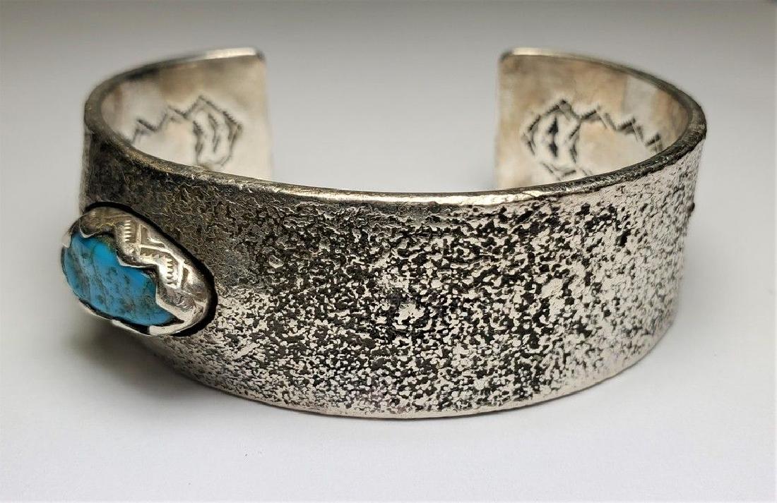 .925 STERLING SILVER CUFF BRACELET 2.5" (1 of 4)