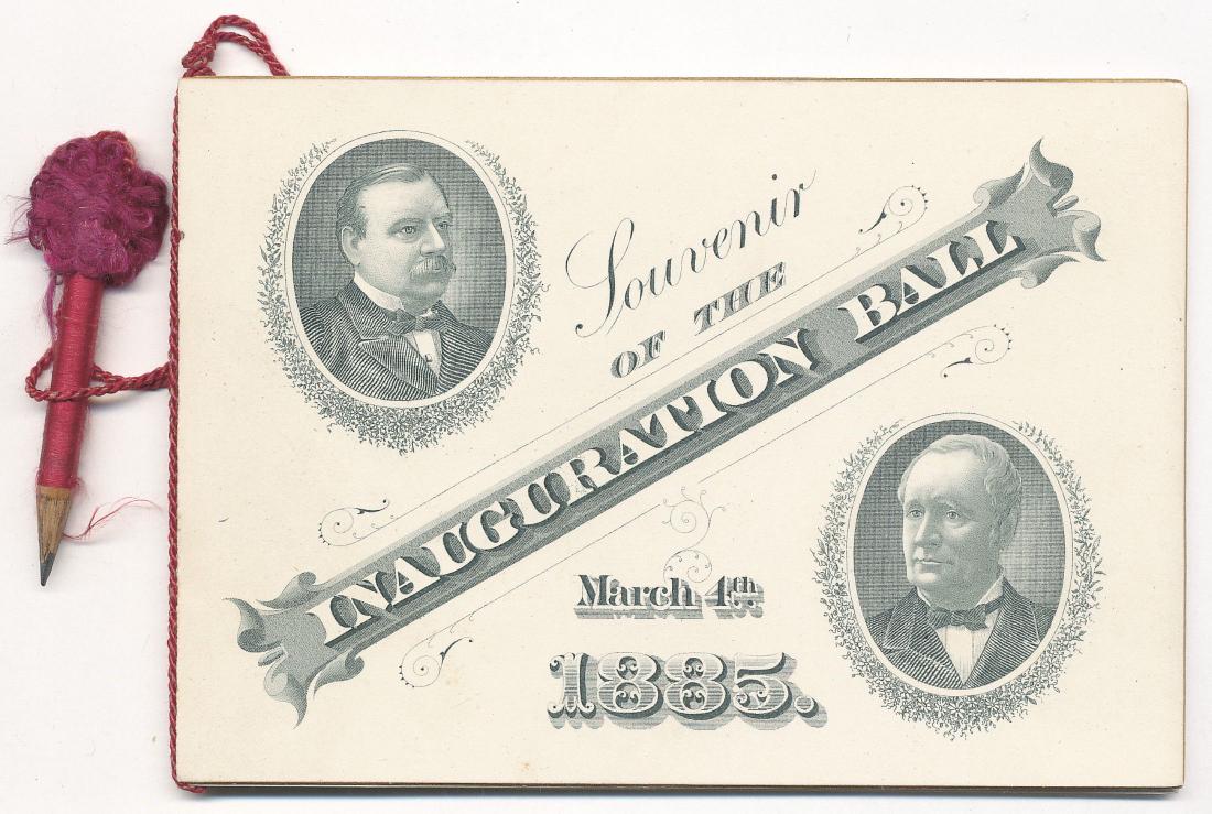 SOUVENIR OF THE INAUGURATION BALL MARCH 1885 (1 of 10)