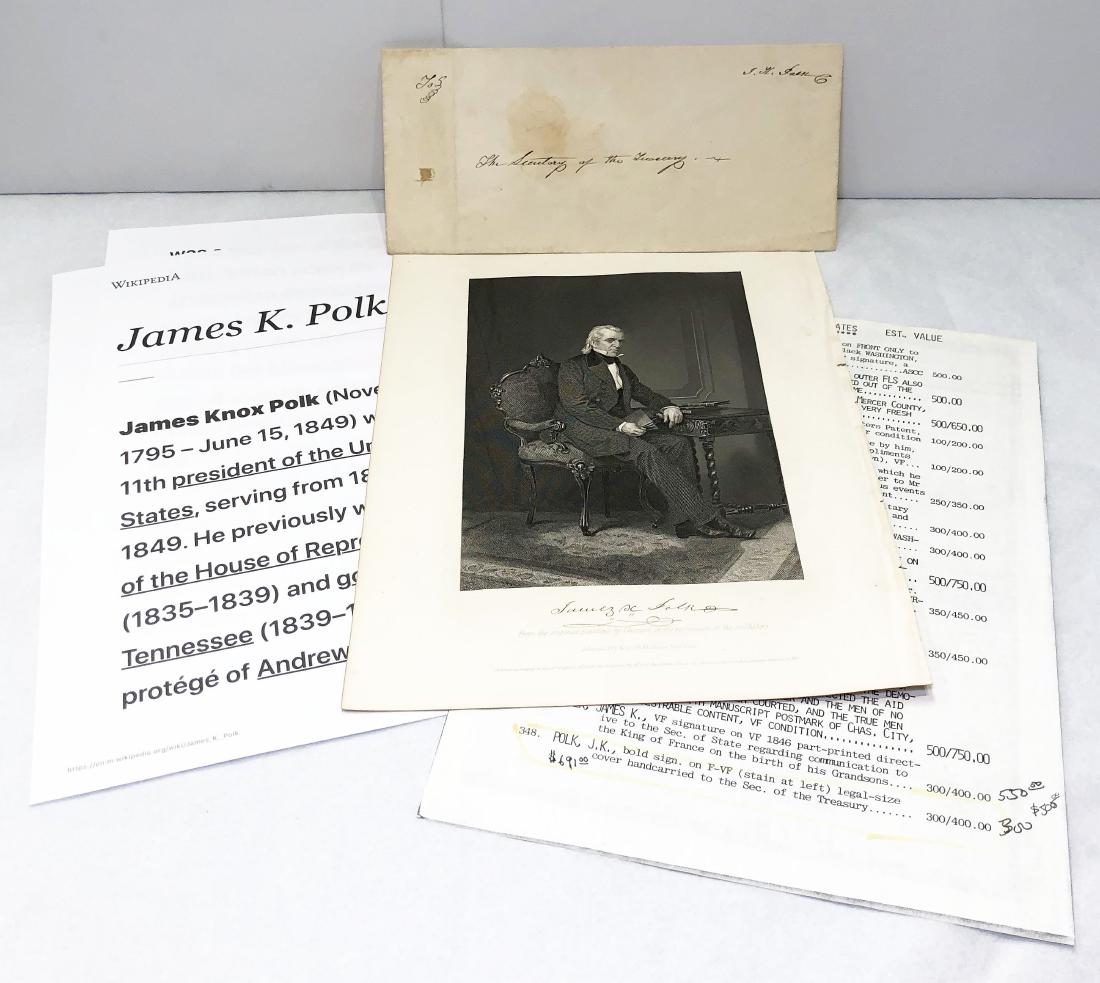 JAMES POLK FREE FRANK AS PRESIDENT (1 of 7)