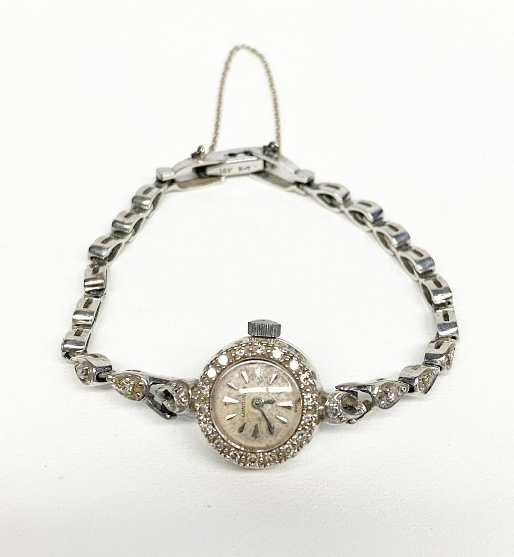 BEAUTIFUL LONGINES LADIES WATCH 15.8 GRAMS: WINNER SHALL RECEIVE THE EXACT ITEM SHOWN HERE.