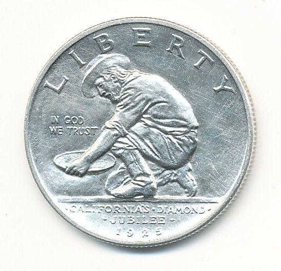 1925 CA JUBILEE .50C COMMEMORATIVE MS63 (1 of 2)