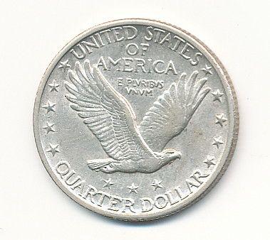 1917 STANDING .25C AU58 TYPE 2 FULLHEAD (1 of 2)